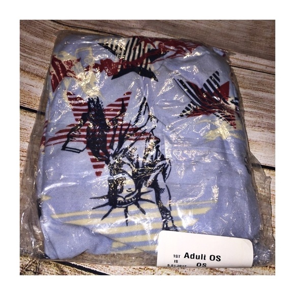 NWT Lularoe OS Statue of Liberty Leggings - Picture 2 of 5